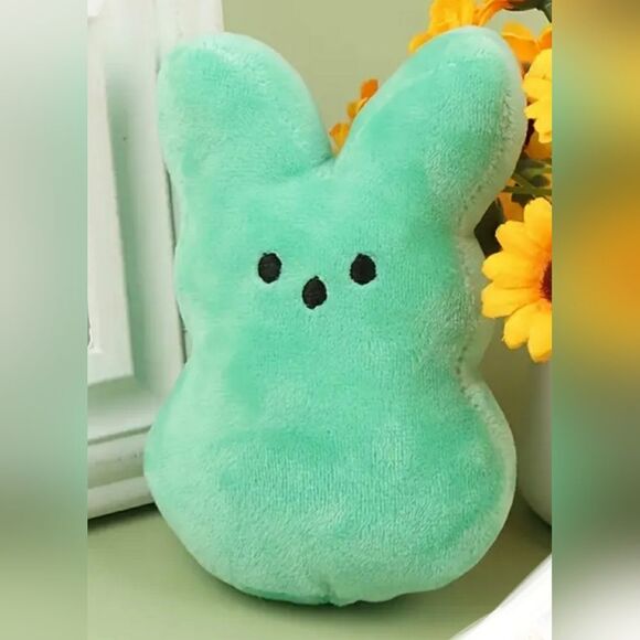 🌼 Set of 6 New in Pkg - Peeps Easter Bunny Plush Stuffed Animal Toys - Picture 3 of 7